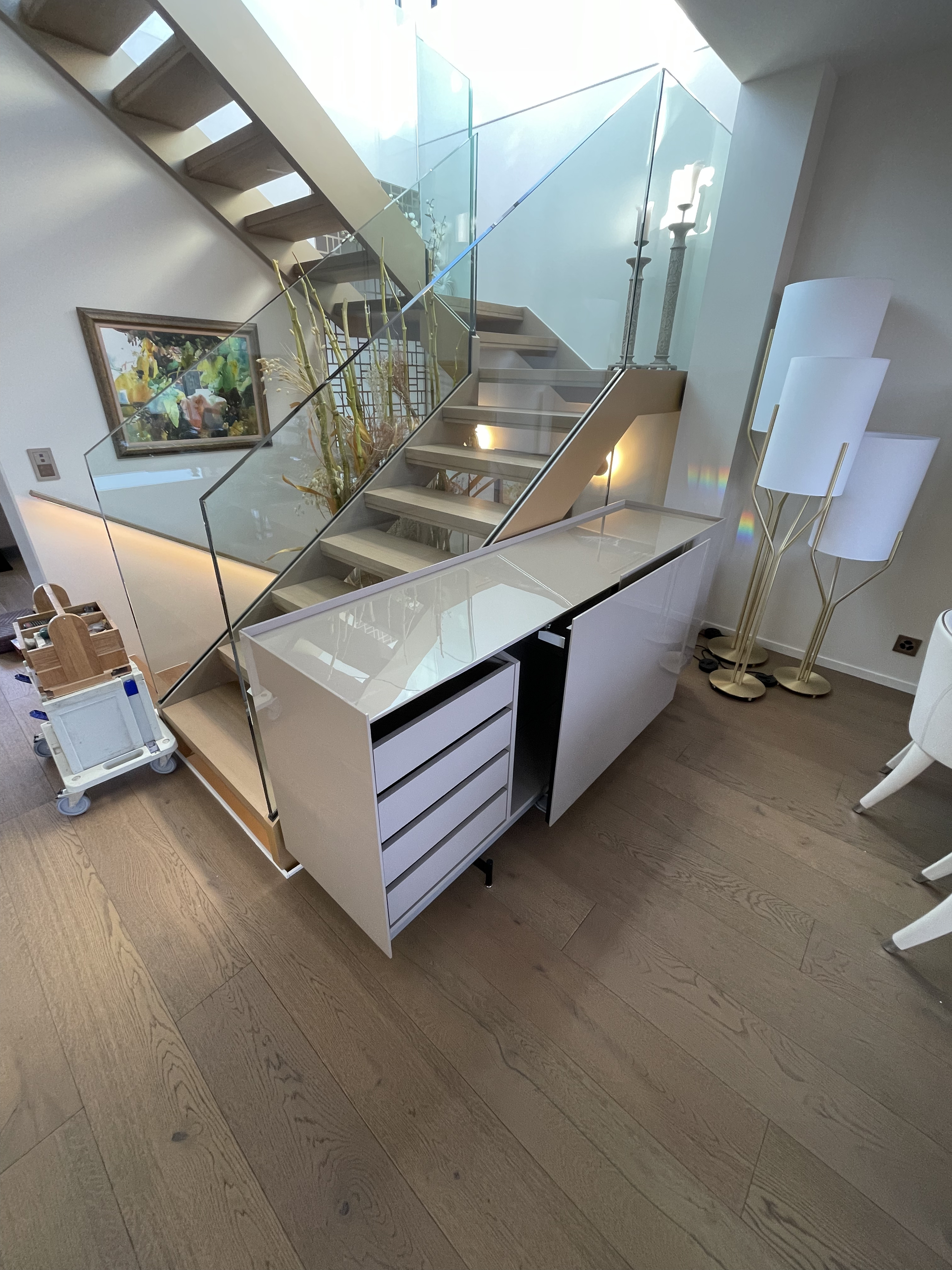 Meuble sous escalier