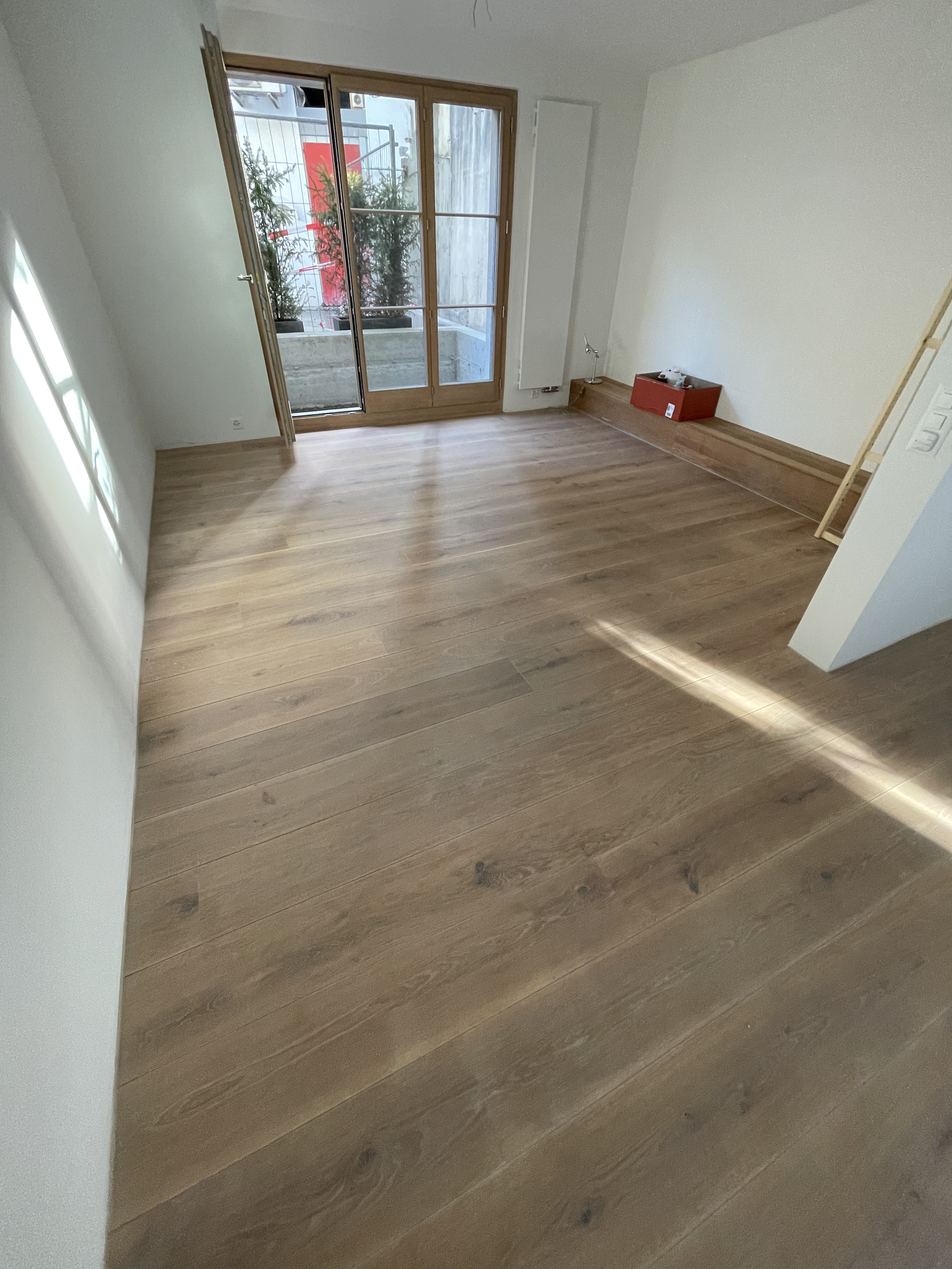 Parquet massif fini