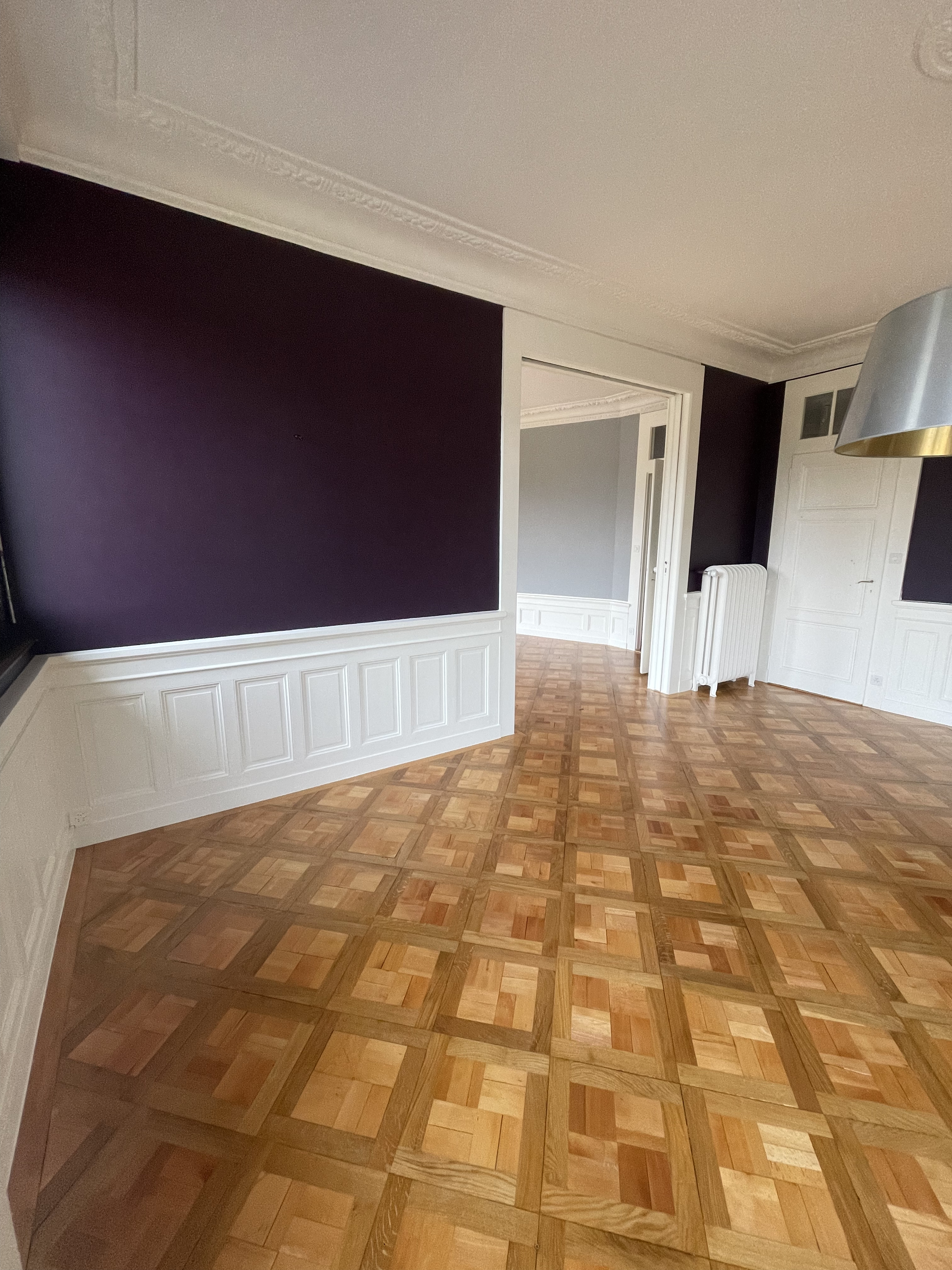 Peinture pièces finies